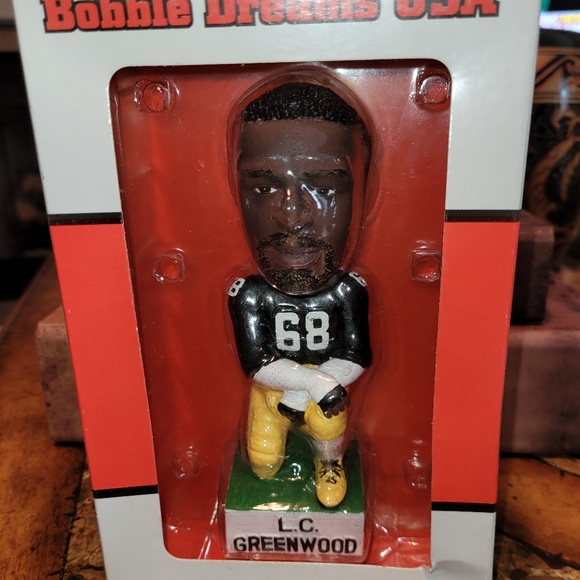 Benjamin Donald Sports & Ent. Inc. Other - L.C. Greenwood Bobble Head